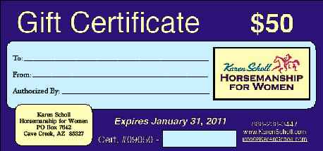 Gift Certificate
